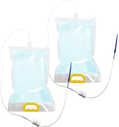Druppelsysteem Planten - Automatische Watergift - Planten Verzorgen - Verstelbare Waterstroom - 2 x 3.5L - Transparant
