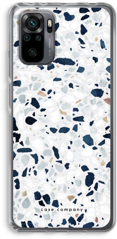 Case Company® - Hoesje geschikt voor Xiaomi Redmi Note 10 Pro hoesje - Terrazzo N°1 - Soft Cover Telefoonhoesje - Bescherming aan alle Kanten en Schermrand