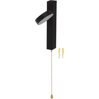 Appliques murales LED 3 modes de couleur Style moderne Interrupteur à chaîne en aluminium Appliques murales modernes pour