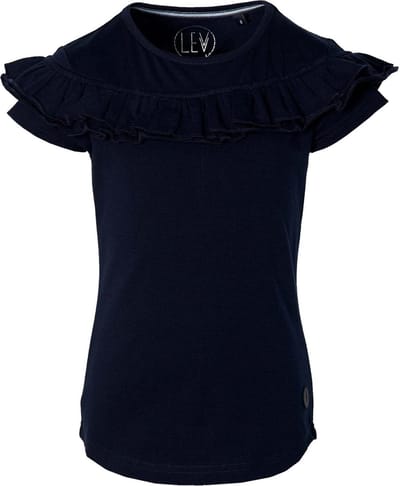 Levv shortsleeve Mare donker blauw voor meisjes - maat 128