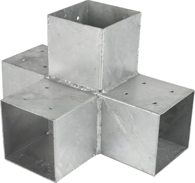 Wovar Pergola Hoekverbinding met Verlenging voor 12 x 12 cm palen | Per stuk