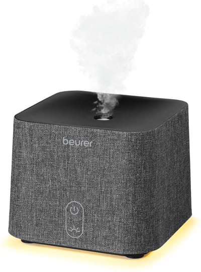 Beurer LA 35 Aroma diffuser - Luchtbevochtiger - Ultrasoon - Ruimtes tot 20 m2 - LED verlichting - Stil en energiebesparend - Automatische uitschakeling - Incl. netadapter - 3 Jaar garantie