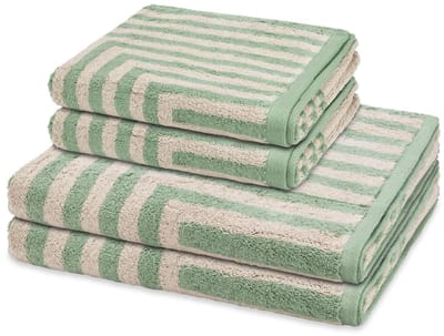 Ross Sonstiges 2 X handdoek 2 X douchehanddoek - in set 4 pack Grafik