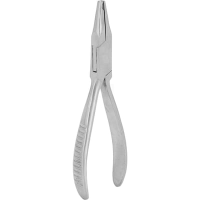 Pince pour Lunettes en Acier Inoxydable Pince Professionnelle pour Ajuster les Plaquettes de Nez Outil de Réparation Pince pour Plaquettes de Nez white