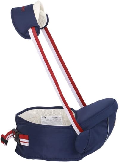 Ergonomische Heupdrager voor Baby's met Schouderband, Lichtgewicht Heupstoel voor Peuters en Kinderen, Comfortabel en Ondersteunend