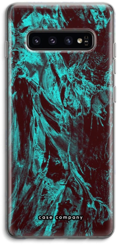 Case Company® - Hoesje geschikt voor Samsung Galaxy S10 4G hoesje - Ice Age - Soft Cover Telefoonhoesje - Bescherming aan alle Kanten en Schermrand