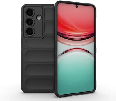 MobyDefend Hoesje - Geschikt voor Samsung Galaxy S26 - TPU Gripcase - Zwart