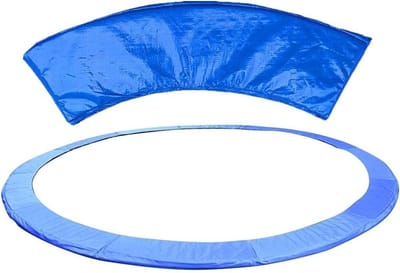 Trampoline Veiligheidskussen - Randbeschermer Rand Cover - Trampoline Veiligheid - Waterdicht UV-bestendig - 6-16 Voet - Blauw