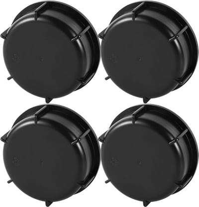 4 Stuks IBC Tankafdekking en Kraan Set: Eindkap, Tuinslang Adapter, Waterkraan en Gereedschap voor Regenwatertank