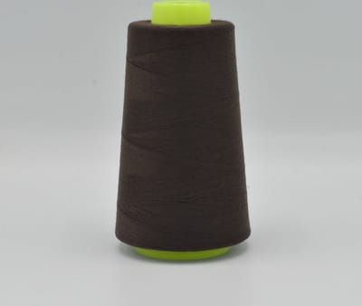 Overlock Garen per 4 stuks - 3000 Yards (2742 meter) per stuk - In 36 kleuren leverbaar - Donker bruin