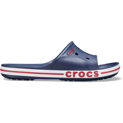 Crocs Bayaband Serie - Dames Slippers - Navy/Peper - Croslite™ - 39-40