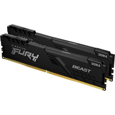 Kingston Fury Beast KF432C16BB1K2/32 - RAM-geheugen - 32GB - 3200MT/s - DDR4 - DIMM - 2 x 16 GB