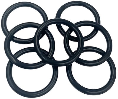 Dailygoods- O-ring Nitrilrubber - Afdichtingsring 31mm OD - Rubber Ringen 50 Stks - Antistatisch - Oliebestendig - Hittebestendig