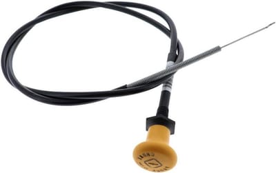 Choke Kabel - Bedieningskabel - Grasmaaier Onderhoud - Directe Vervanging - 40-1/2 Inch - Zwart