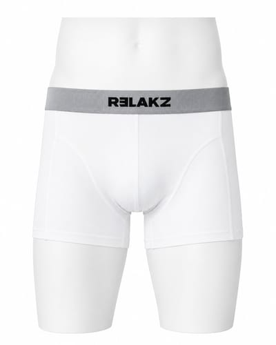 RELAKZ - Heren Boxershorts - Trunks - 2-pack - Lenzing Modal - Wit - maat M