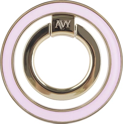 AVY Ringhouder Standaard | Vinger Houder | Compatibel met MagSafe | 360° Draaibaar | Smartphone Grip | Tijdloos Design | Stijl & Grip | Paars