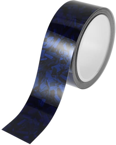 Verfijnde Plakband met Pinstripe Patroon, 40 mm x 8.5 m, Voor Auto, Motor en Boot, Blauw, DIY Projecten en Racing Stripes
