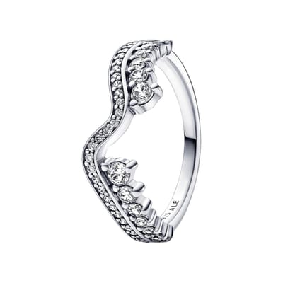 Pandora Ring Asymmetrische golf 192543C01-54