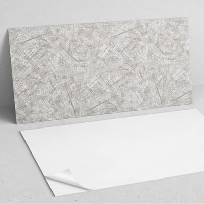 Coloray Wandpanelen Zelfklevend - Betonachtige textuur PVC Wandpaneel - 100 cm x 50 cm - Grijs Wandbekleding Zelfklevend - 1 stuk - Texturen Wandpanelen Zelfklevend - Wandbord Keuken - Wandpaneel Badkamer