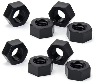 Dailygoods- Zeskantmoeren M16 - Nylon - 10 Stuks - Corrosiebestendig - Lichtgewicht - Hittebestendig - Moeren