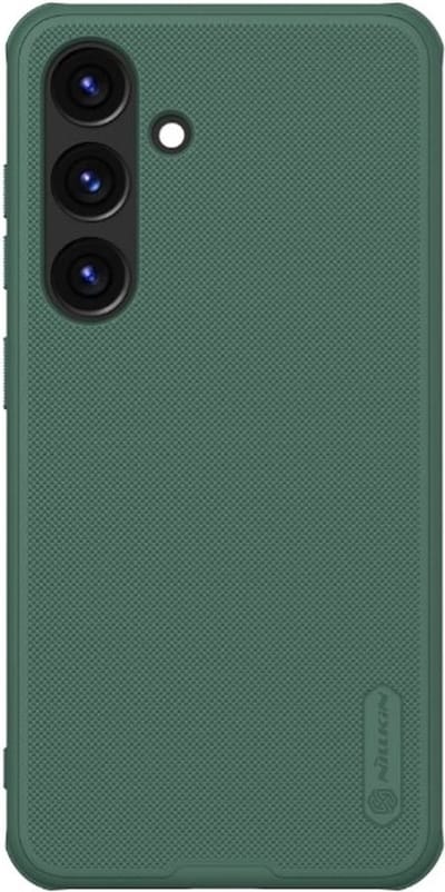 Geschikt voor Nillkin Samsung Galaxy S24 Plus - Back Cover - Frosted Shield Geschikt voor Mag hoesje - Zwart