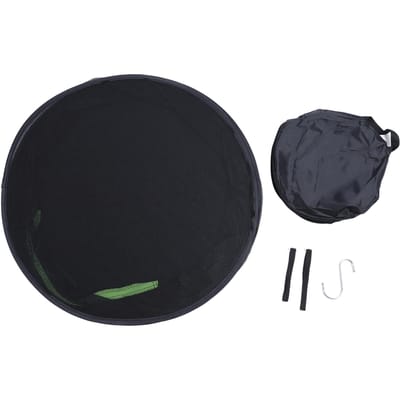Séchoir à herbes avec ouverture zippée multicouche polyvalent filet séchoir à plantes suspendu pour la culture 2 Layers
