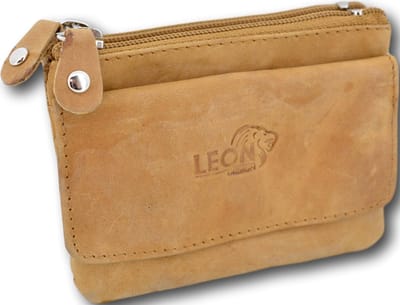 Sleuteletui - Dubbelvaks - Sleutel - Keingeld - Pasjesetui - Leer - Sleutel etui - Sleuteletui heren - Sleuteletui met rits - Sleuteletui dames - Sleutelmapje - Sleuteletui leer - Sleutelbeursje - Kleine cadeautjes voor kinderen - Goedkope cadeautjes