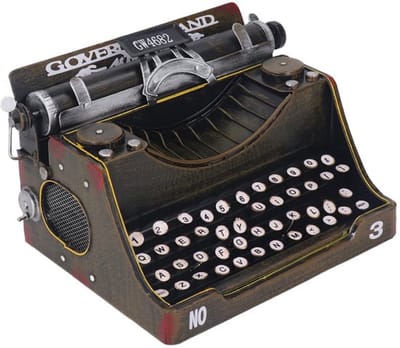Dailygoody - Retro Vintage Typemachine - Decoratieve Typemachine