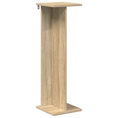 vidaXL - Plantenstand - Sonoma - Eiken - 25 - x - 25,5 - x - 80,5 - cm - Bewerkt - hout