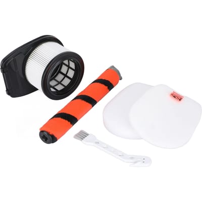 Rolborstel Filter Witte Katoen Reinigingsborstel Set voor Shark IZ300UK IZ320 Stofzuiger black