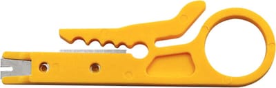 DW4Trading Kabelstripper, Draadstripper - Elektriciteitsdraad Stripper - LSA - Geel