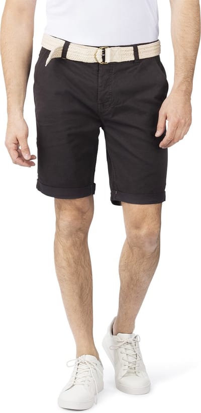 DENIMFY Heren Short DFLio regular/straight Antraciet Volwassenen Chino short heren - Korte chinobroek heren