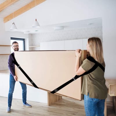 ForDig Verhuisbanden met Tilbanden Set - Verhuizen - Tilhulp Verhuishulp - 360 KG - Inclusief Opbergtas
