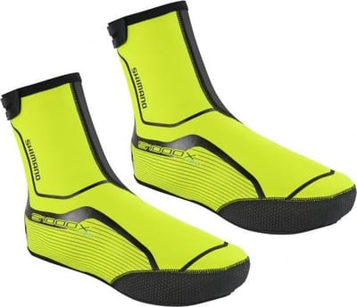 Shimano Asphalt H2O S1000R overschoen geel/zwart Maat S