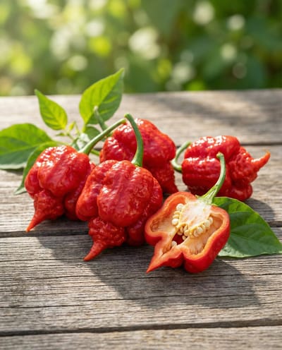 Peper Carolina Reaper Zaden Capsicum Chinense Groentevariant