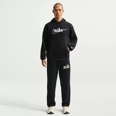 Nike Club BB Hoodie Heren Zwart - Maat XL