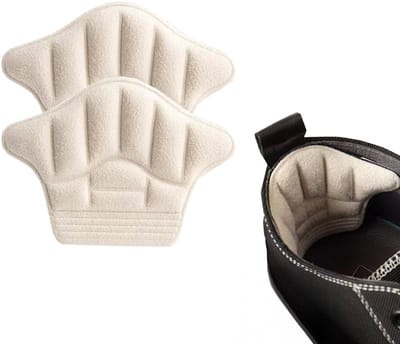 Sodrai Hielzooltje - Premium Zachte Hielzool - Hakbeschermers - Premium Hielbeschermers - Anti-slip - Beige - Schoenmaat Universeel - blaarbeschermers - Hielkussens - 2 stuks 1 paar