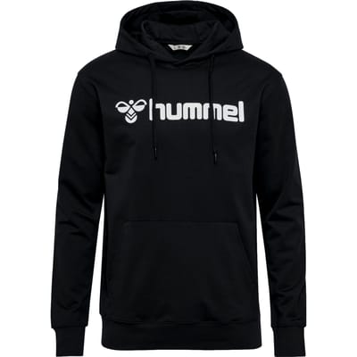 Hummel Heren Hoodie Normale Pasvorm Sweatstof Capuchon Zakje Logo