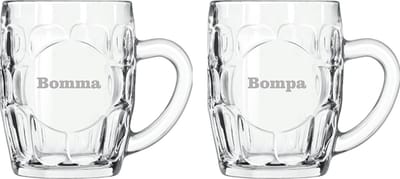 Bierpul gegraveerd - 55cl - Bomma-Bompa