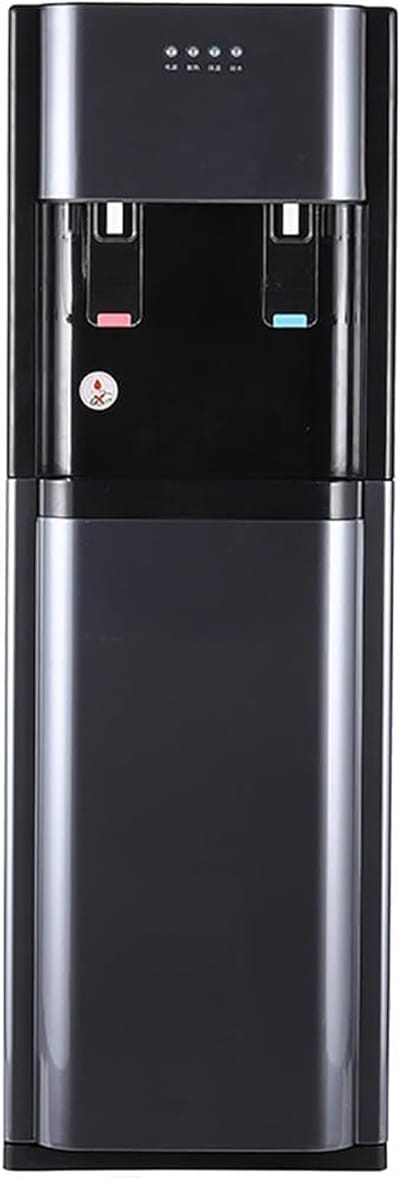 Waterdispenser Onderlader - Waterkoeler Fontein - Direct Drinken - Dubbele Temperatuur - Compact Ontwerp - Bluegray