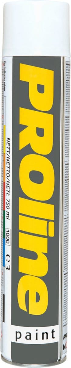 PROline-paint belijningsverf, wit, 750 ml