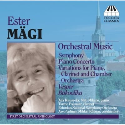 Ada Kuuseoks, Mati Mikalai, Tarmo Pajusaar, Estonian National Symphony Orchestra, Arvo Volmer, Mihkel Kütson - Mägi: Orchestral Music (CD)