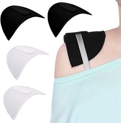 Herbruikbare schouderbanden in wit en zwart, perfect voor kleding en vesten, accessoires voor mode en DIY-projecten, veelzijdige schouderriemen