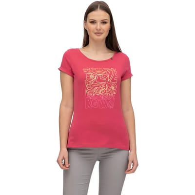 T-shirt dames Ragwear Florah Flowers