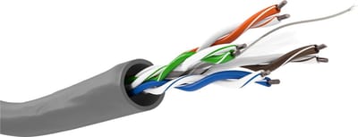 Pro CAT 6 Netwerk cable U/UTP Grijs 305 m - CCA copp - Grijs - 305m