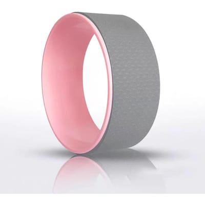 Yoga wiel open rug yoga uitrusting Fitness Yoga wiel roller lus thuis Pilates cirkel pink
