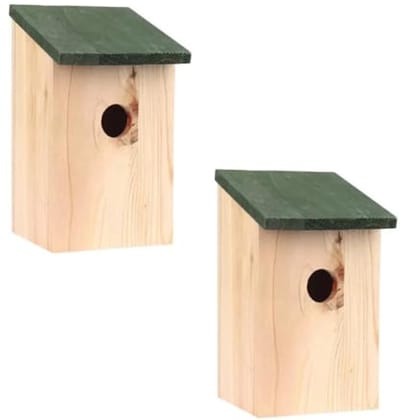 Houten Vogelhuisje voor Tuin - Duurzame en Natuurlijke Nestkast voor Kleine Vogels