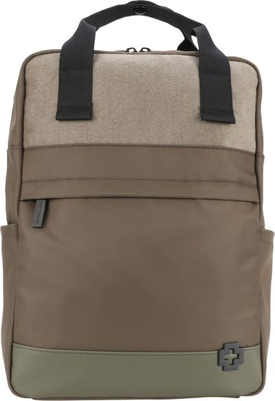 strellson Laptop rugzak Rugzak met laptopvak Canada Water Josh Backpack Khaki Kaki