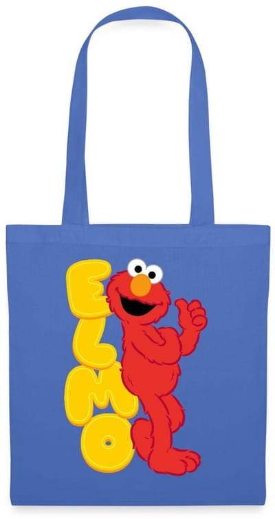 Sesamstraat Elmo Portret Tas Van Stof Schoudertas