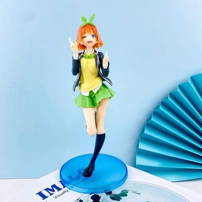 18CM Anime Les Quintuplés Quintessentiels Figurine Nakano JK Sœurs Debout Modèle d'Animation Jouets Cadeau Collection Décoration PVC No box or
